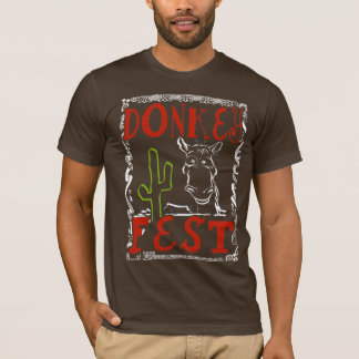 T-shirt Donkey Fest