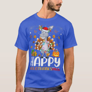 T-shirt Donkey Lover Halloween Noël Happy Hallomerci