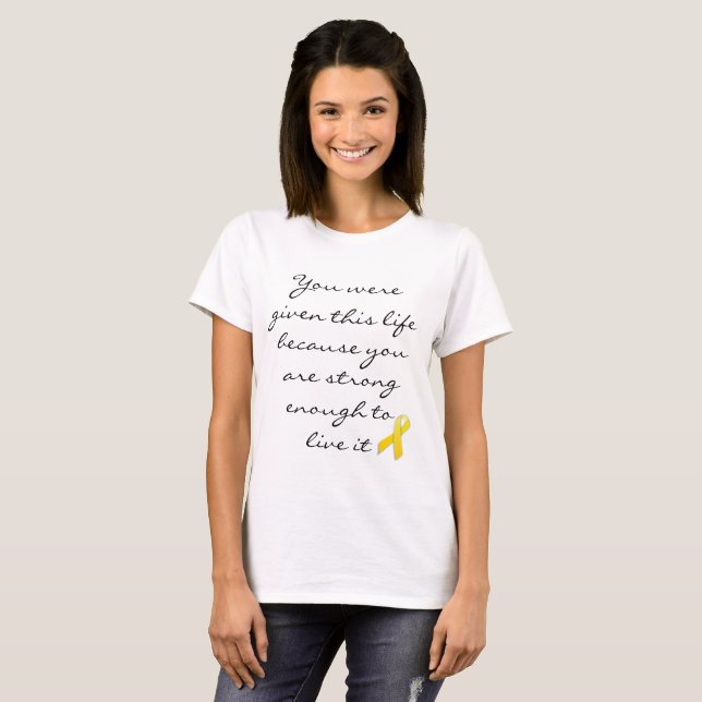 T-shirt Donné ceci les chemises et l'habillement de la vie (Devant entier)