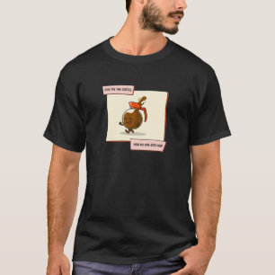 T-shirt Donne-Moi Le Café Et Personne Ne Se Fait Mal.