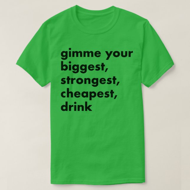 T-shirt donner (Design devant)