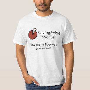 T-shirt Donner ce que nous pouvons - 1