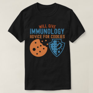 T-shirt Donner des conseils en immunologie pour les témoin