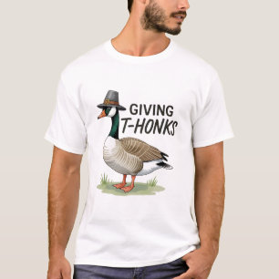 T-shirt Donner des thonks Thanksgiving Goose