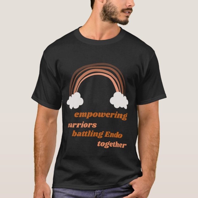T-shirt Donner du pouvoir aux guerriers : combattre l'endo (Devant)