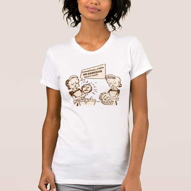 T-SHIRT DONNER UNE FESSÉE (Devant)