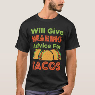T-shirt Donnera des conseils d'audition pour l'audiologist