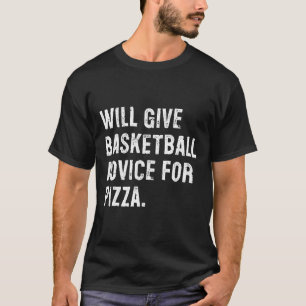 T-shirt Donnera des conseils de squelette pour une pizza d