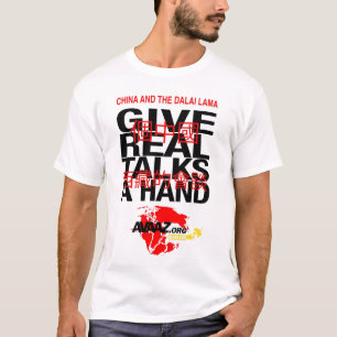 T-shirt Donnez à paix une main - Avaaz.org
