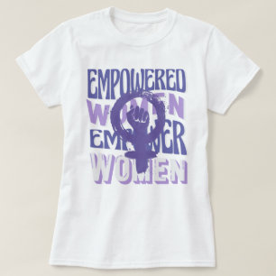 T-shirt Donnez du pouvoir aux femmes, Symbole des femmes J