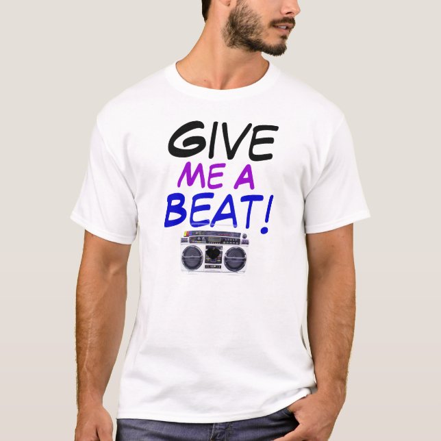 T-shirt Donnez-moi un battement (Devant)