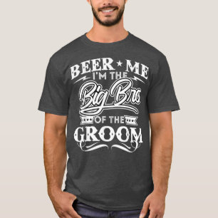 T-shirt Donnez-moi une bière, je suis le grand frère du ma