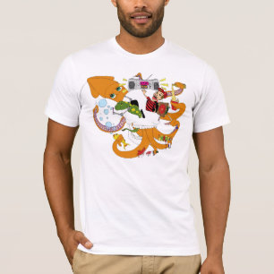 T-shirt Donnez un coup de pied les confitures