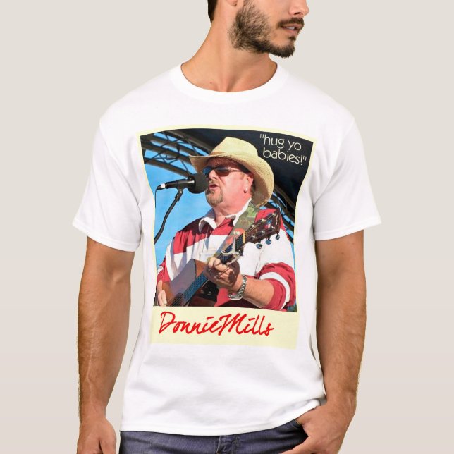 T-shirt Donnie fraise la chemise faite sur commande (Devant)