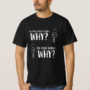 T-shirt Dons amusant au programmeur de codage pour Geek