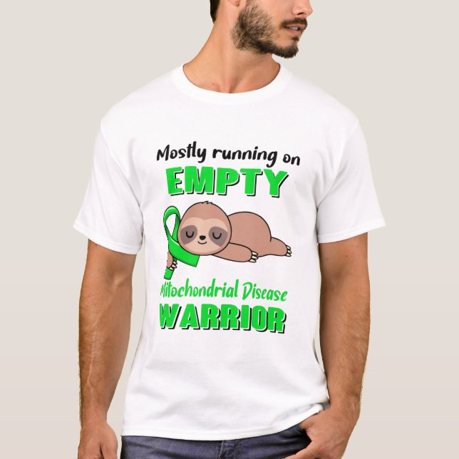 T-shirt Dons amusants de sensibilisation aux maladies mito (Devant)