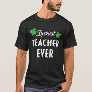 T-shirt Dons amusants Saint Patrick's Day Enseignant le pl