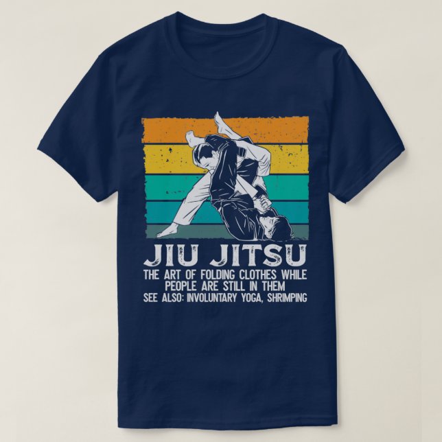 T-shirt Dons brésiliens JiuJitsu BJJ (Design devant)