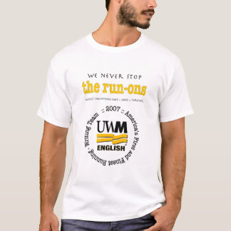T-shirt d'Ons de course d'équipe