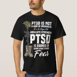 T-shirt Dons de sensibilisation au SSPT Les blessures ment