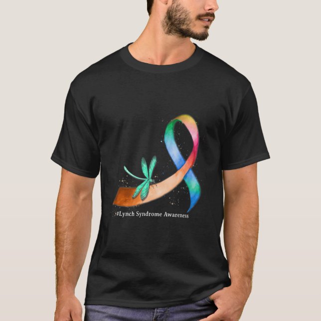 T-shirt Dons de sensibilisation au syndrome de Lynchage de (Devant)