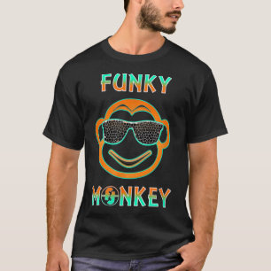 T-shirt Dons de singe funky singe pour hommes, femmes, enf