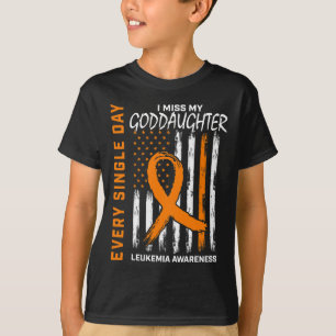 T-shirt Dons De Sympathie Perte De Godgirl Leukemia Lauréa