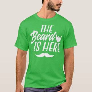 T-shirt Dons Drôle De Barbe La Barbe Est Ici 7