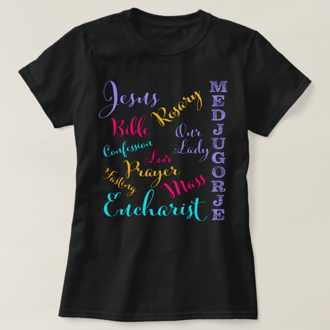 T-shirt Dons Drôle Pour Notre Dame Paix Plus Alors Étonnan (Design devant)