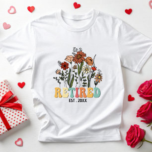 T-shirt Dons Retraités De 2024 À La Partie De Retraite Pou