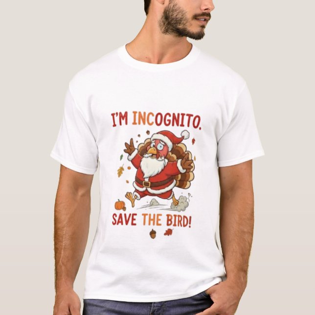 T-shirt don't eat me i'm santa claus (Devant)