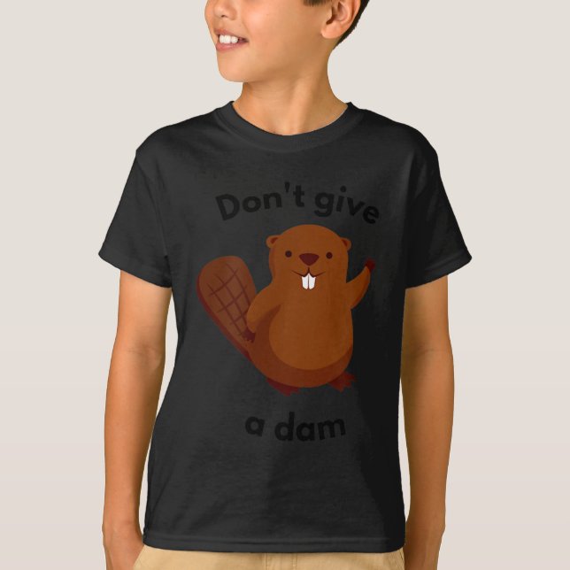 T-shirt Don't Give A Dam  (Devant)