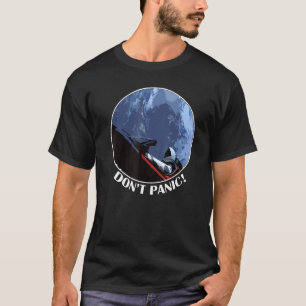 T-shirt Dont Panic Starman historique