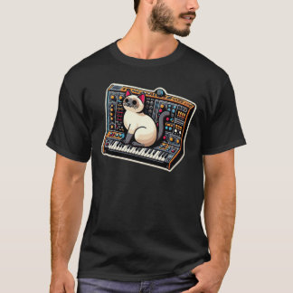 T-shirt Dont Stop Believinhe CatSynth Dream vintage
