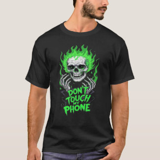 T-SHIRT DONT TOUCH TÉLÉPHONE NOUVEAU CONCEPTEUR DE