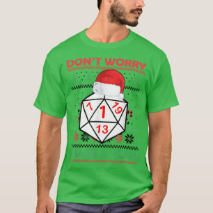 T-shirt Dont Worry I Have A Plan RPG Roleplaying Gamer D20