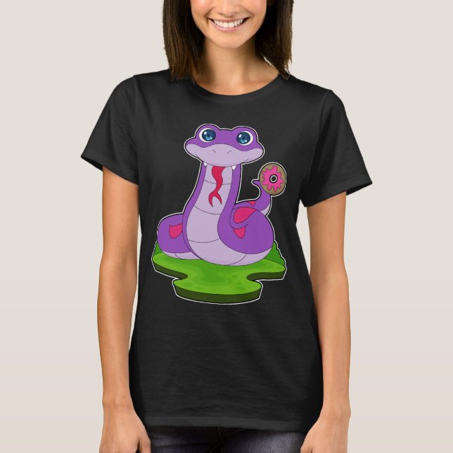 T-shirt Donut aux serpents (Devant)