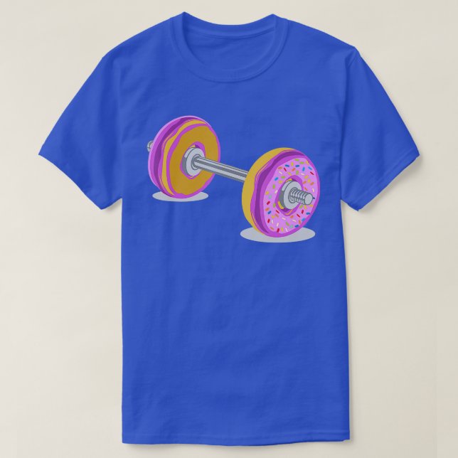 T-shirt Donut Barbell Nouveauté (Design devant)