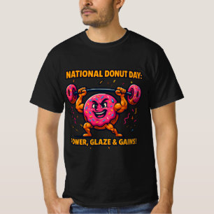 T-shirt Donut Funny - Sweet, Coloré & Totalement D