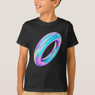 T-shirt Donut holographique