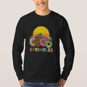 T-shirt Donut Maman comme une maman régulière avec Sprinkl