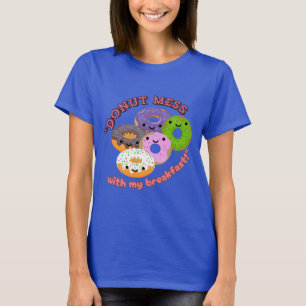 T-SHIRT DONUT MESSWITH MON PETIT DÉJEUNER