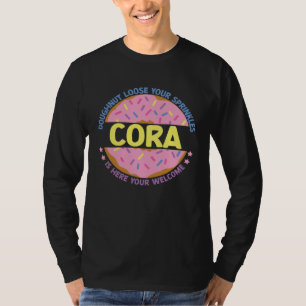 T-shirt Donut Perds Tes Paillettes Cora Est Là Votre Nous
