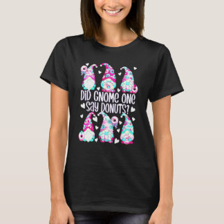 T-shirt Donut Saying For Girls Birthday Party With Cute Gn