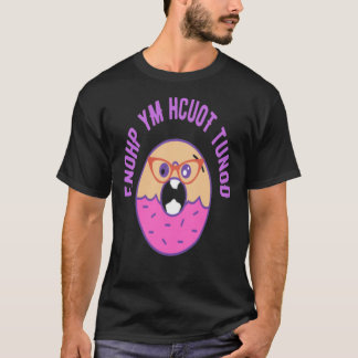 T-shirt Donut Touch My Phone  do not touch  cute donut  do
