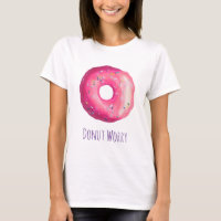 Donut Worry Pink Doughnut avec arrosages