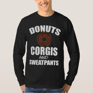 T-shirt Donuts Corgis Sweatpants Chien