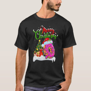 T-shirt Donuts Restaurations Noël Père Noël Donuts Noël