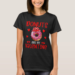 T-shirt Donuts Sont Ma Saint-Valentin Enfants Famille Amou
