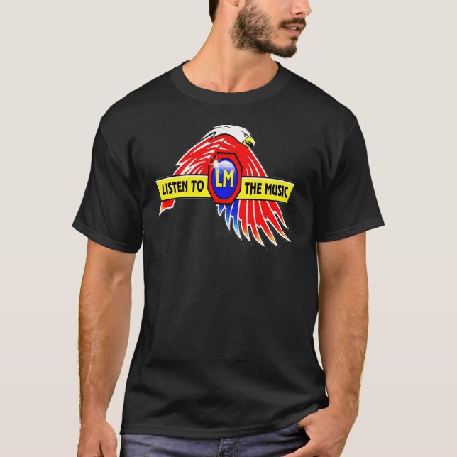 T-shirt Doobie Frères Au Logo De Musique Essentiel  (Devant)